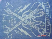 激光牛仔布雕花